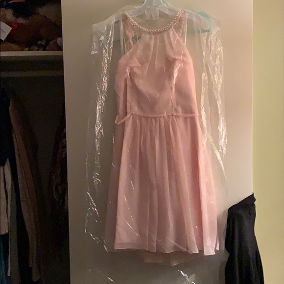 Pale pink semi formal dress - Picture 1 of 3